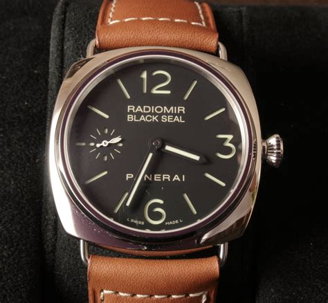 panerai 183g|Panerai radiomir black seal.